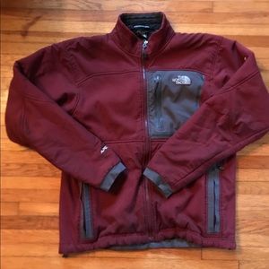 North face summit series jacket soft shell fuzzy